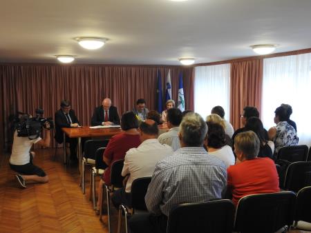 Občino Razkrižje obiskal minister za pravosodje Goran Klemenčič 5